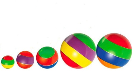 Купить Мячи резиновые (комплект из 5 мячей различного диаметра) в Ветлуге 