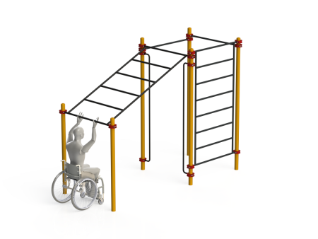 Купить Спортивный комплекс для инвалидов-колясочников WRK-D15_76mm в Ветлуге 