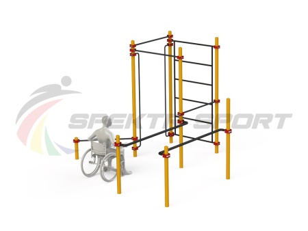Купить Спортивный комплекс для инвалидов-колясочников WRK-D18_76mm в Ветлуге 