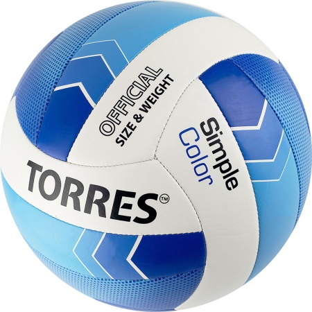 Купить Мяч волейбольный Torres Simple Color любительский р.5 в Ветлуге 